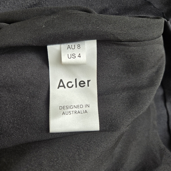 Acler Rompers Batwing Sleeves Black Size 4   #001 - Picture 8 of 10